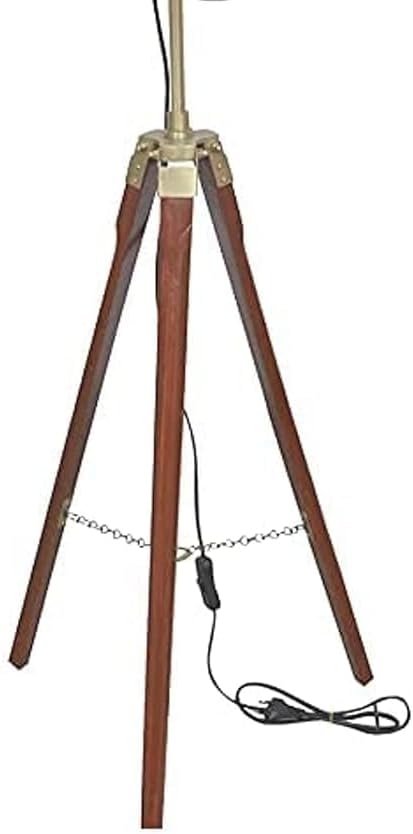 Standard Antique Pedestal Fan Home and Office Decor Antique Fan with Wooden Tripod Working Fan Best for Diwali Gift