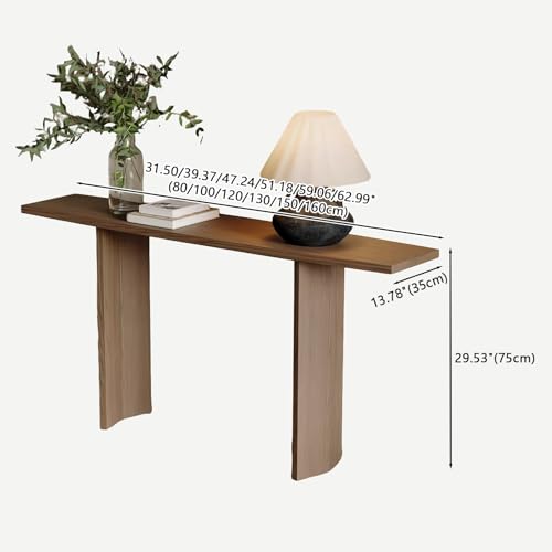 Consola de pasillo de madera maciza para decorar tu salón con estilo 3