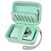 Grapsa Digital Camera Case for CAMKORY/for Kodak Pixpro FZ45 FZ55/for VAHOIALD/for Sony DSCW800 830/ for Canon PowerShot 180 190. Vlogging Cameras Storage Holder for Travel (Box Only)-Green