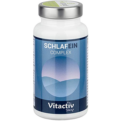 Preisvergleich Produktbild SchlafEIN Complex - natürliches Schlafmittel - schneller einschlafen besser erholt sein (60 Kapseln)