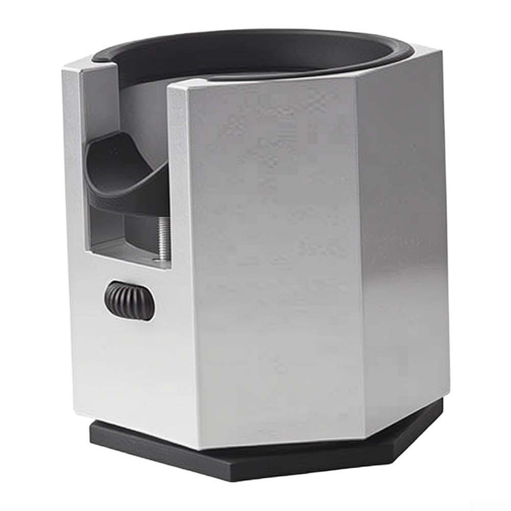 Base Portafiltro per caffè Alluminio 58mm Antiscivolo Base Portafiltro(silver)
