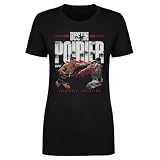 500 LEVEL Dustin Poirier UFC Shirt for Women - Dustin Poirier Strike WHT (Black, Medium)