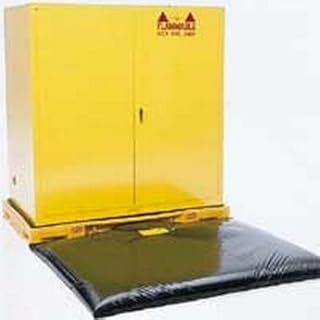 Ultra Safety Cabinet Bladder System, V2 2 Drum Model