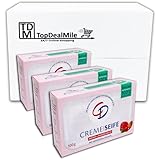 TopDealMile - Vorratspack- CD CREME SEIFE BEEREN & MANDELMILCH 3 x 100G Seifenstück