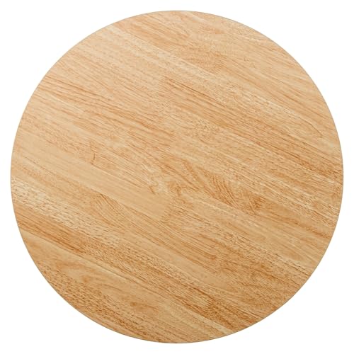 Table d'appoint en bois métal noir salon bout de canapé carré DRW