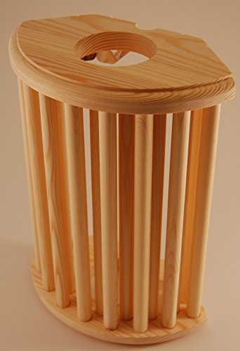 Saunalampe Saunalicht Saunaleuchte Holz Blendschirm Sauna -auch für Eckeinbau !