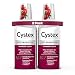 Cystex Urinary Health Maintenance | Helps Boost Urinary Health | Daily Maintenance Against UTIs | Cranberry, D mannose, Bromelain | 7.6 Ounces | Pack of 2