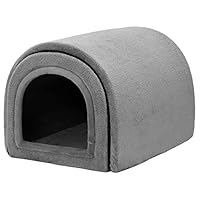 Amazon | PetStyle 犬 猫 ベッド ドームハウス マット ペット