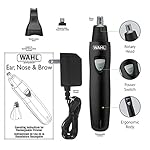Wahl Groomsman Rechargeable Personal Pen Trimmer & Detailer for Hygienic Grooming with Rinsable, Interchangeable Heads…