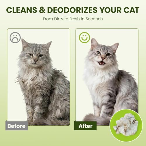 Image of Hypoallergenic Dog Wipes, Cleaning and Odor-Controlling Grooming Wipes for Paws, Body, and Butt, Perfect for Puppy and Adult Dogs (Pack of 3)