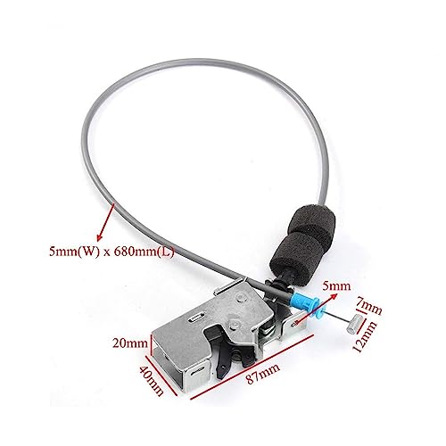 Pestillo inferior de puerta trasera izquierda para Ford Transit MK6 MK7 5
