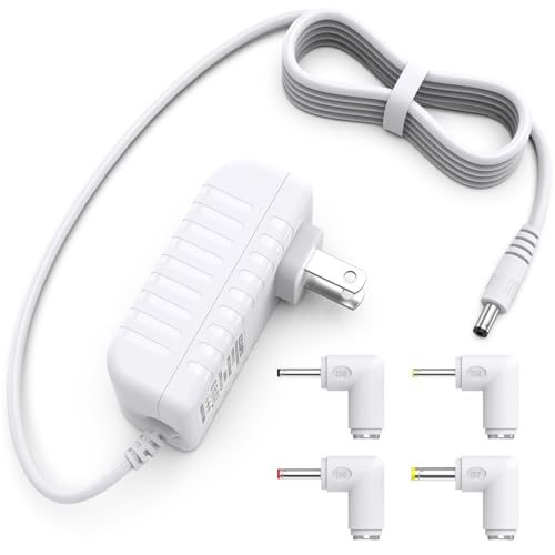 6V Charger Compatible with VTech Baby Monitor DM221 DM221-2 DM223 DM251 (Parent & Baby Units) DM111 DM112 DM222 DM271(Parent Unit Only) Safe & Sound Audio Monitor 5Ft AC DC Power Cord