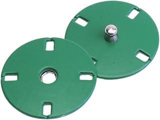 EXCEART 10 Pçs Botões Magnéticos Botões De Calça Botões Jeans Kit De Fecho De Pressão Botões De Roupas Botões De Metal Para Costurar Cintura Fivela Verde Seção Fina Botões De Metal Botão