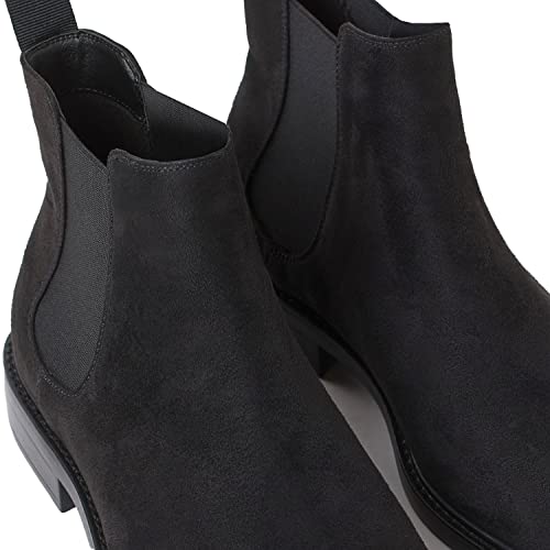 Image of Men's Classic Suede Leather Chelsea Boots with Free Shoe Bag Organiser