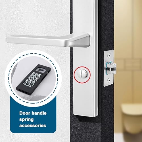 MR BAEQ 1 paire de ressorts de rechange en UPVC, ressorts de poignée de porte pour la plupart des poignées en UPVC, accessoires de poignée intérieure de porte pour bureau et maison – vue 4