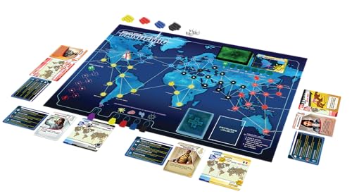 Pandemic Asmodee - Board Game - Cooperative Game - French Language, Multicolor - Image 4
