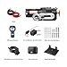 ZEAK 3500 lb. Advanced 12V DC Electric Winch, Off Road Waterproof, Synthetic Rope, Mount, for Sports car, ATV
