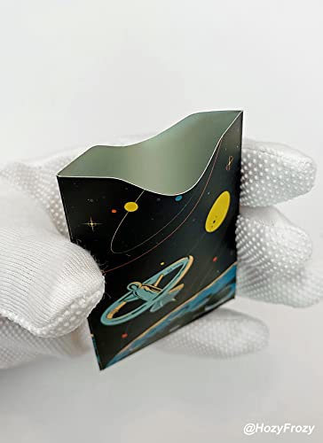 8 RFID Blocking Sleeves, Anti-Theft Credit Card Holder, Credit Card Protector, Easy to Recognize, Different Designs and Arts, Sturdy and Perfect size for cards4