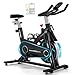 Wenoker Heimtrainer Fahrrad | Leises mit APP | Spinning Bike Indoor mit Verstellbarem Widerstand & Tablet-Halter Fitnessbike | Bis160KG | für Kardio-Training Zuhause (sc schwarz)