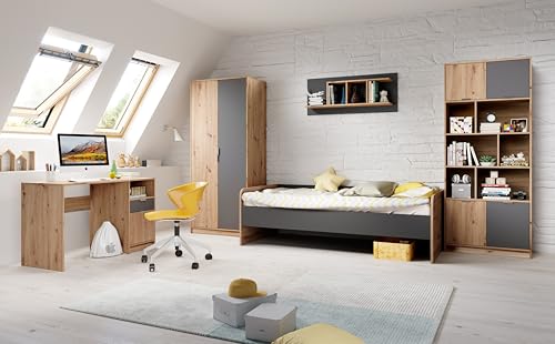 Jugendzimmer Karla in Artisan Eiche und Graphit