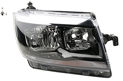 Johns Faro delantero halógeno apto para VW Crafter 09/2016- Derecha + bombilla