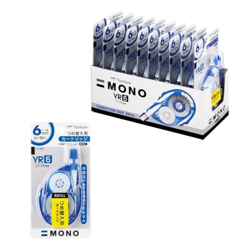 �g���{���M �C���e�[�v MONO ���mYX�p�J�[�g���b�W 6mm (CT-YX6 �p�ߑւ�) 10�� CT-YR6-10P