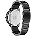 Citizen Eco-Drive Weekender Quartz Mens Watch, Stainless Steel, Black (Model: BU4025-59E)