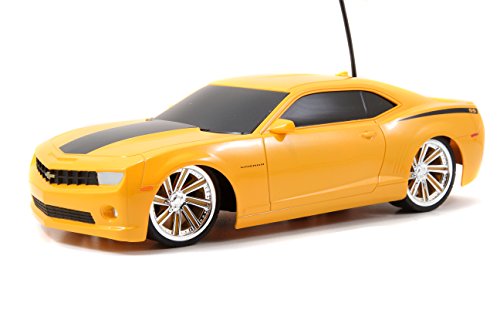 Jada Toys HyperChargers 2010 Chevy Camaro SS 1:16 BTM Remote Controlled Vehicle, Yellow