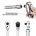 ARUCMIN 1/2-Inch Drive Click Torque Wrench (10-150 ft.-lb./13.6-203.3 Nm) Dual-Direction Adjustable Torque Wrench Set