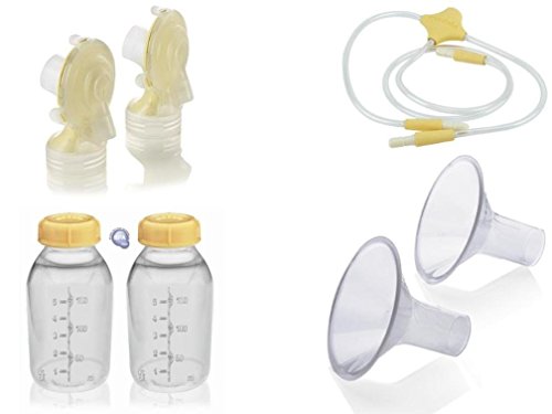 Medela Freestyle Breast Pump Replacement Parts Kit with Medium 21 mm Breast Shield Model: (Newborn, Child, Infant) from Medela