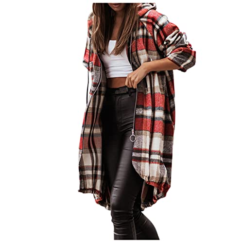 Veste Universitaire Femme à capuche avec coupe droite irrégulière et zippée
