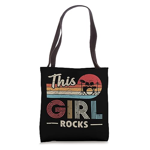 Bolsa Tote Rock N Roll para Baterista miniatura 1