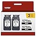 Produktbild PG-575XL PG575XL Schwarz Druckerpatronen Multipack PG-575 575XL Black Tintenpatrone für Canon 575 Patronen 575 XL PG575 für Canon Pixma TS3550i TS3551i TR4750i TR4751i 4755i TR4756i (Schwarz,2-Pack)