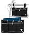 Pembrook Wheelchair Side Bag - Black - Great Accessory for your mobility devices. Fits most Scooters, Walkers, Rollators - Manual, Powered or Electric Wheelchairs