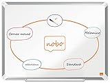 contenido: 1 x nobo premium plus pizarra no magnética de melamina, incluye 1 x bandeja para rotuladores y 1 x nobo rotulador, dimensiones (al x an): 600x450mm, peso: 2,29 kg, blanco, 1915166
