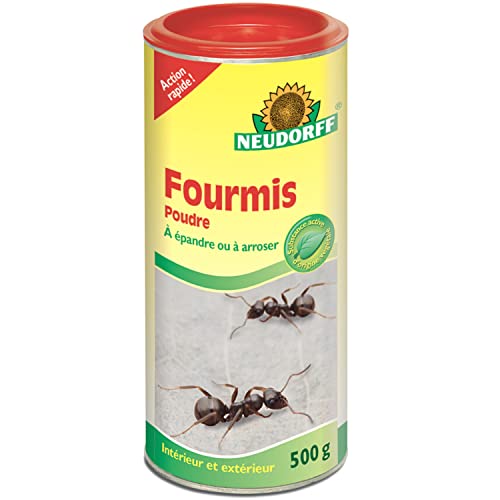 Neudorff Anti Fourmis, Poudre pour Lutter Contre Les Fourmis | Anti-Fourmis Puissant intérieur et extérieur, Antifourmis, piege/répulsif Fourmis Maison