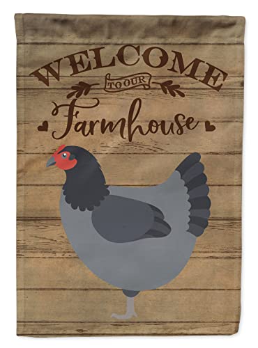 Drapeau Jersey Giant Chicken multicolore grand format idéal pour extérieur