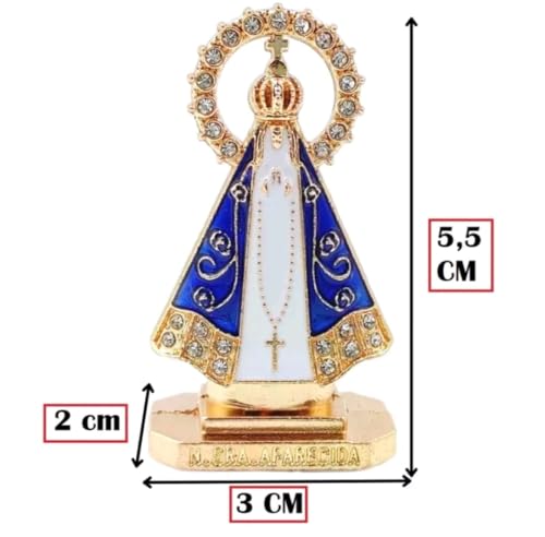 Enfeite Nossa Senhora Aparecida de Carro, Enfeite Para Carro Nossa Senhora Aparecida, Enfeite Painel