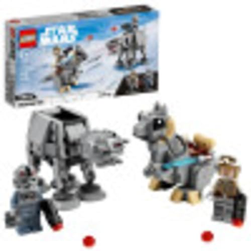 LEGO Star Wars at-at vs. Tauntaun Microfighters 75298 Building Kit; Awesome Buildable Toy Playset...