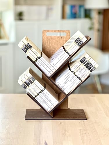 Estantería de árbol con 3 estantes diseño