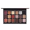 Prism Makeup Matte Eyeshadow Palette Pro 18 Colors Pigmented Shimmer Glitter Eye Shadow Palette, Long Lasting Waterproof Smokey Powder Cosmetics Halloween Makeup Kit (01# Seductress)