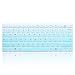ProElife Silicone Keyboard Cover Skin for Surface Book 13.5" (with or w/out Retina Display) (1pcs Keyboard Cover, Fade in Turquoise Blue)