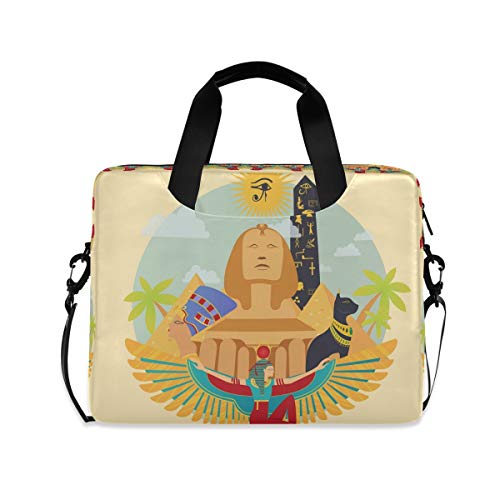 Places Of Interest Art Laptop Shoulder Bag Notebook Computer Handbag Sleeve Table Carrying Case Messenger Bags Fits 15.4 In for 