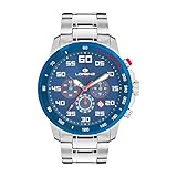 Forma Orologio: Rotonda orologio cronografo uomo Lorenz Granpremio casual cod. 030048BB