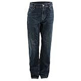 Niedrigere Bundhöhe Berne Herren Quarry Carpenter Jeans - Blau - 42W / 30L