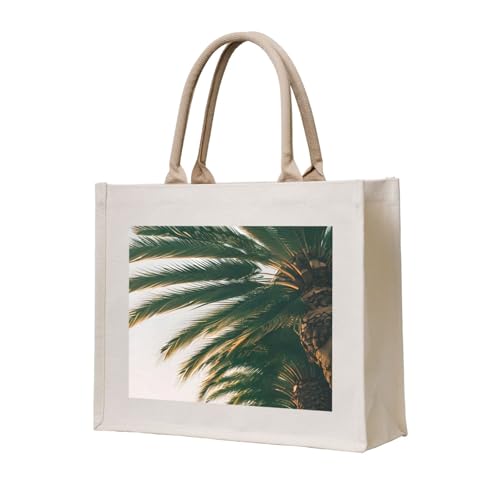 Sacs de courses en toile imprimée cabas Los Angeles pour femme