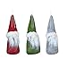 Produktbild Amosfun 3pcs Weihnachtsbaum hängen Anhänger GNOME Puppe Ornamente Tischdekoration schwedischen Tomte Anhänger - quadratische Form (grün + rot + grau)