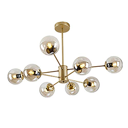 Lustre magique nordique or pour illuminer votre salle à manger