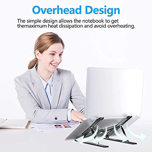 PLIXIO Aluminium Tabletop Foldable Laptop Stand — view 2