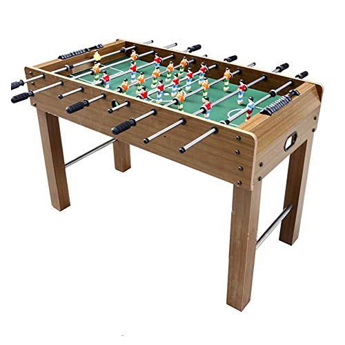 CMOLVUR Professioneller Kickertisch mit 8 Griffen, Fußballtisch aus Holz, Wettbewerbsgröße, Tischfußballspiel für Kinder und Erwachsene